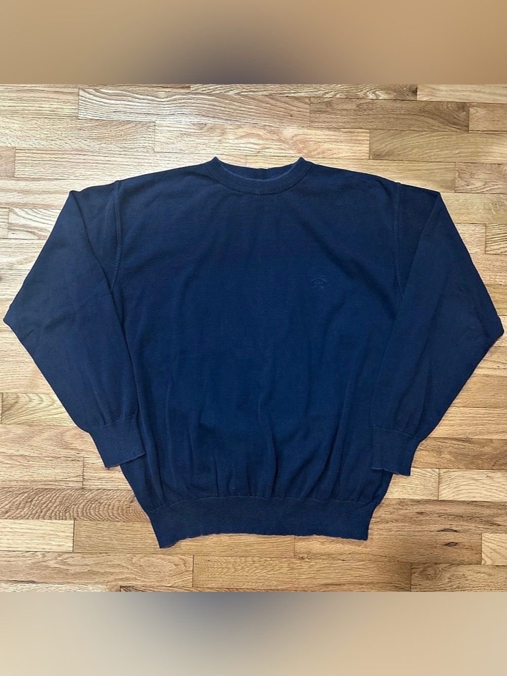 Vintage Paul & Shark Yachting Cotton Crewneck Pullover Blue XXL Made In Italy